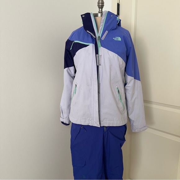 The North Face Purple and Gray Ski Coat and Pants - Size M Jacket - Size S Pants - Picture 8 of 10